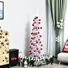 6ft Tall Slim Noble Unlit Artificial Christmas Xmas Tree With Realistic Branches