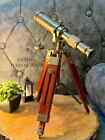 Table Top Brass Working Telescope Pirates Spyglass Anniversary Gift For Husband