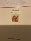 Portugal-1920-1938-lot X 8 Stamps On Pages-what You See It What You Get-used 35