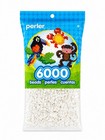 2-pack Perler Beads White Fuse Beads For Crafts  6000 pkg  80-11093  Age 6  New