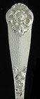 6 Antique 1928 Norwegian 830 Silver Hand Hammered Floral Dinner Forks 7 3 4 