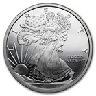 Lot Of Five  5  0 10  1 10  Troy Ounce  999 Silver Walking Liberty Round Designs