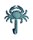 Cast Iron Crab Wall Hook Rustic Nautical Coastal Sea Vacation Home Decor 5 