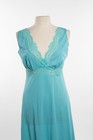 Vintage Blue Women s Nightgown - One Size