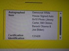 Last 4 Democratic Presidents 8 X 10 Signed Picture