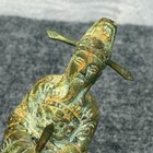 Vintage Cast Bronze Chinese Lu San Xing Figurine Taoist God Of Prosperity 6 5 
