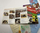 8 Vintage Japan Tokyo Kyoto Travel Brochures Flyers Maps Lot