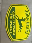 Porcelian John Deere Enamel Sign Size 42x36 Inches Double Sided