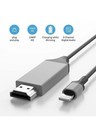 Apple Lightning Hdmi Adapter Cable 1080p 6 6ft No Power For Iphone Ipad