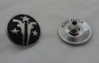 Pair Jeremiah Watt Pistol Packing Conchos Guns Screw Back 1  Horse Six Shooter  