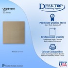 30pt 12  X 12  Chipboard - Brown Kraft Cardboard  100 Sheets 