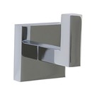 Gedy A026-13 Elba Modern Square Wall Mounted Bathroom Hook Chrome