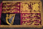 Royal Standard Pure  Silk  Flag 3x5ft