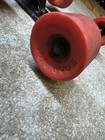 4 Red Rider 72 Skateboard Wheels Bearings 2 Matching Road Rider Trucks Used