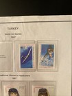 Turkey Collectors Album  1997   Lot Of 6 Stamps   1 Page   Mnh