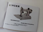 Late White Singer Featherweight 221 221-1 Sewing Machine Owners Manual Booklet