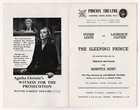 Vivien Leigh  the Sleeping Prince  Laurence Olivier 1953 London West End Program