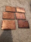 6vintage Wooden  Western Decor  Cowboy Mountain  Wall Art Plaque Hanging
