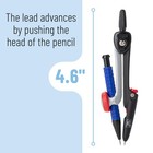 Mr  Pen- Compass For Geometry  Mechanical Pencil Style  Drawing Compass    