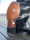 East German Nva Military Army Officer Jack Boots 28 Cm Us 9 Leather Sole Segs