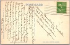 Vintage Linen Postcard Durham County Court House 1940s Durham  Nc 1940s