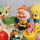 Mixed Toy Lot Vintage - Now Rubber Plastic Collectible  mt1 
