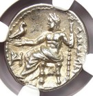 Alexander The Great Iii Silver Ar Drachm 336 Bc  Ngc Xf Ef - Rare Lifetime Issue