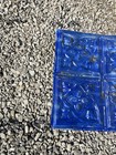Antique Metal Tin Ceiling Tile 24    X 24  Salvaged Vintage 