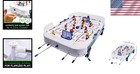 Table Top Rod Hockey Game Set  2 Player  Plexiglass Enclosure  Plastic