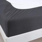 Cover Full Size Elastic Fabric Wrap Around 4 Sides Bed Skirt Sleek Alternative F