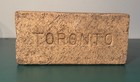 Antique Reclaimed Toronto Paver Brick Vintage Stamped Industrial Street Clay