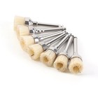 100 Dental Bristle Ra Prophy Polishing Brush Latch Tapered Bowl Polisher Brushe
