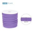 1 4 Inch Double Fold Bias Tape Continuous Bulk Bias Tape  purple 55 Yards 