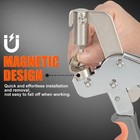 Heavy Duty Snap Fastener Tool With Case  Button Snap Replacement Kit Snap Too   