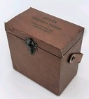 Antique The Stark Brick Co Canton Oh Hinged Sales Man Box Only Batchelder Era
