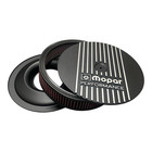 Nos Mopar Performance Raised Logo 13  Black Air Cleaner Kit - Die-cast Aluminum