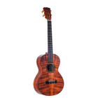 Mahalo Artist Elite Series Baritone Ukulele Photo Flame Koa With Bag