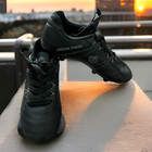 Dream Pairs Toddler Girls Youth Soccer Cleats Shoes Black Size 13
