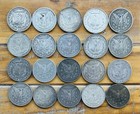 Lot Of 20 Morgan Silver Dollars - Dates 1879-1902 - All  p 