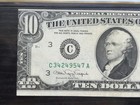 Pcgs  10 1988a Federal Reserve Note Misalignment Error Choice Xf 45