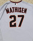 Mathison Size 48  27 2021 Arizona Diamondbacks Road Game Used Jersey Issued Mlb