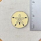 Sand Dollar Needle Minder   Magnetic Enamel Needle Nanny