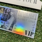 Taylor Swift The Eras Tour Souvenir Vip Ticket With Envelope Vip Exclusive