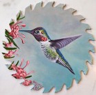 Hand Painted Anna s Hummingbird 7 1 4     local Artist