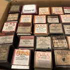 Vintage Qrs Word Roll Piano Player Music Rolls Lot Of 48  Rolls Melodee Songs  