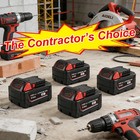 18v 8 0ah Battery Replacement Compatible With High-quality Milwaukee M18 8000ah