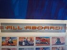 Usps All Aboard  Train Stamp Sheet Of 20 33c Mnh  1998  face  6 60 