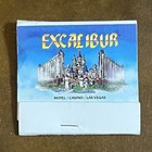 Vintage Excalibur Las Vegas Matchbook