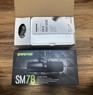 Shure Microphone Sm7b Vocal   Broadcast Streaming Cardioid Dynamic Mic Authentic