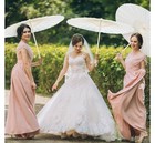 Aodaer 50 Paper Umbrellas For Wedding Chinese Japanese Parasol Paper Decorative
